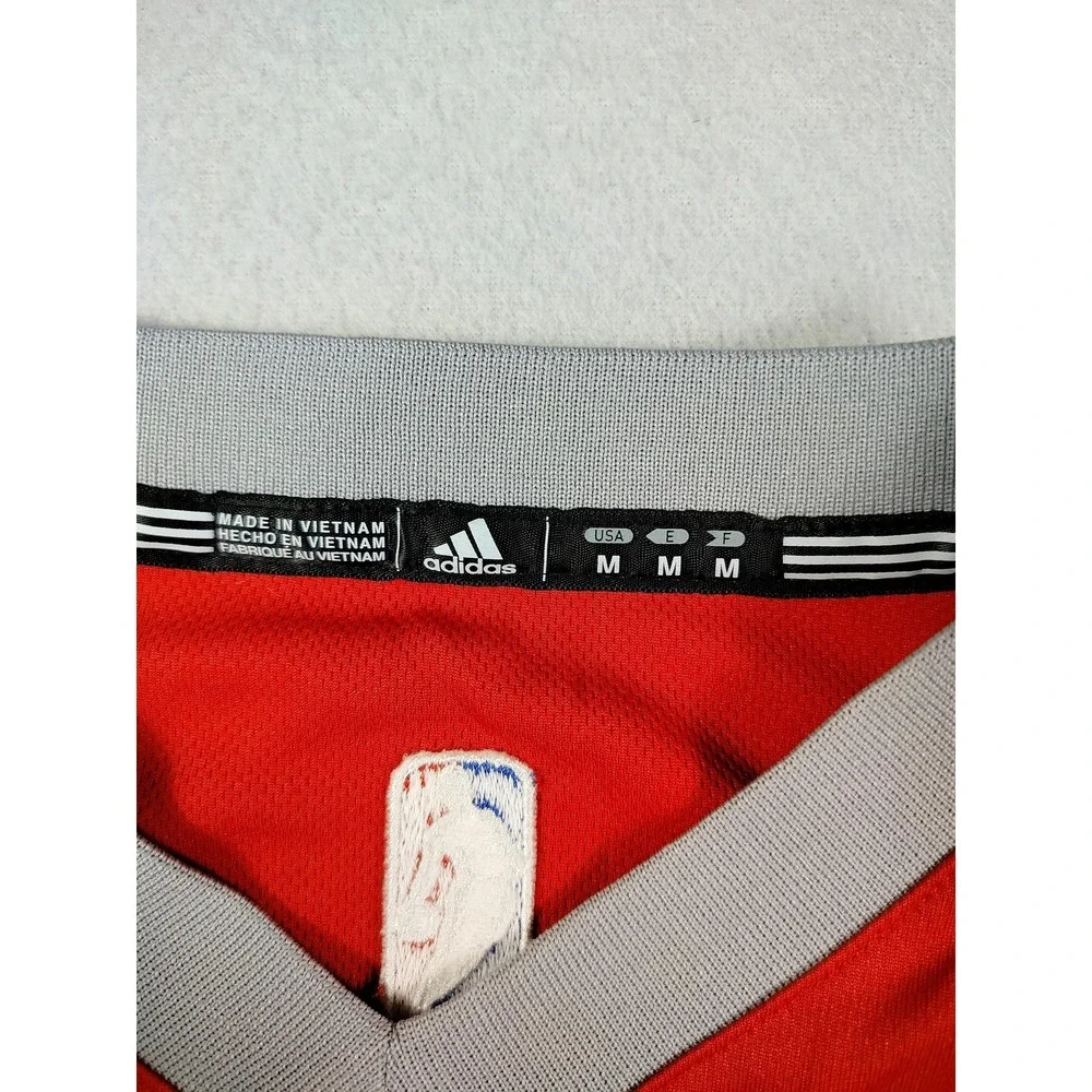 Houston Rockets Jersey Boys Medium Red NBA Basketball‎ James Harden 13 Adidas